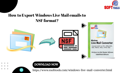 How to Export Windows Live Mail emails to NSF format?