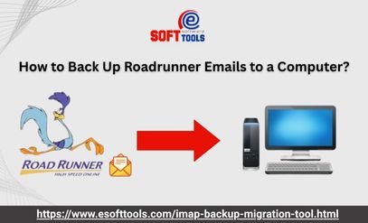 Back up Roadrunner emails to computer